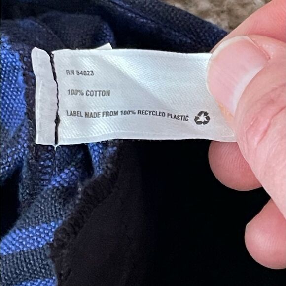 NWT Gap Ikat Blue Black Shorts Size 6 Casual - Picture 5 of 5